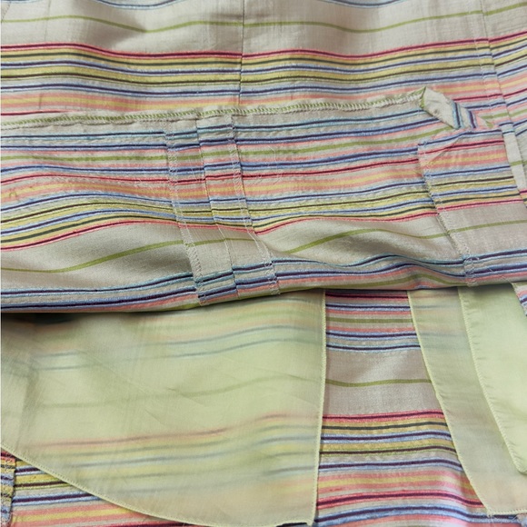 Akris Punto striped silk blazer/skirt set - Picture 13 of 15